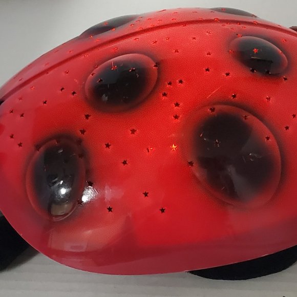 Cloud b Light Up Twilight Ladybug Night Light Plush Star Projector WORKS Baby - Picture 2 of 13